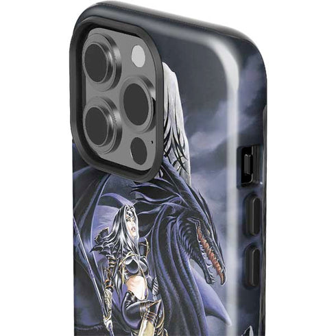 Dead of Winter Dragon and Warriors by Ruth Thompson iPhone 15 Pro Impact Case